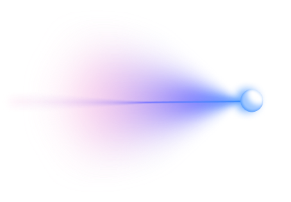 Comet streak illustration